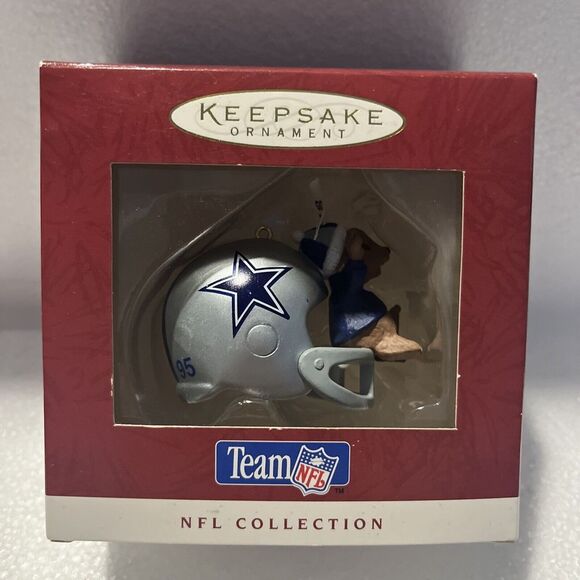 Hallmark Keepsake‎ Dallas Cowboys 1995 NFL Collection Football Ornament - Picture 1 of 7